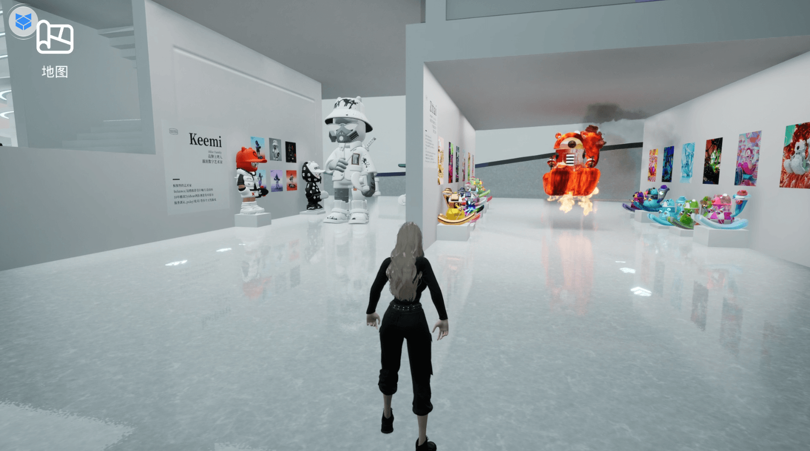 线上虚拟展厅制作-3DCAT实时云渲染