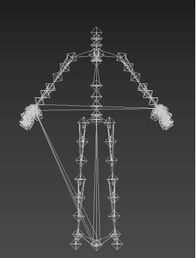 只保留模型骨骼-3DCAT实时云渲染